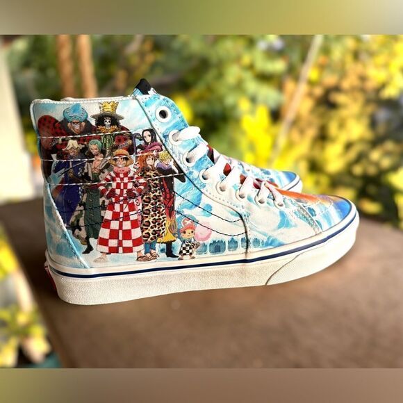 Vans One Piece x SK8-HI 'Punk Hazard' VN0007NS448 Size 5.5 Men 7 Women - Picture 5 of 16